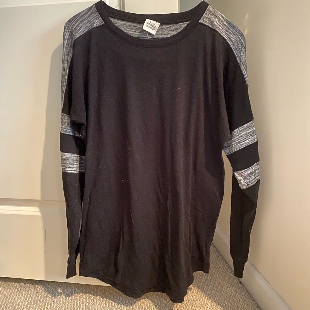 Black & Grey PINK Victoria’s Secret Long Sleeve XS